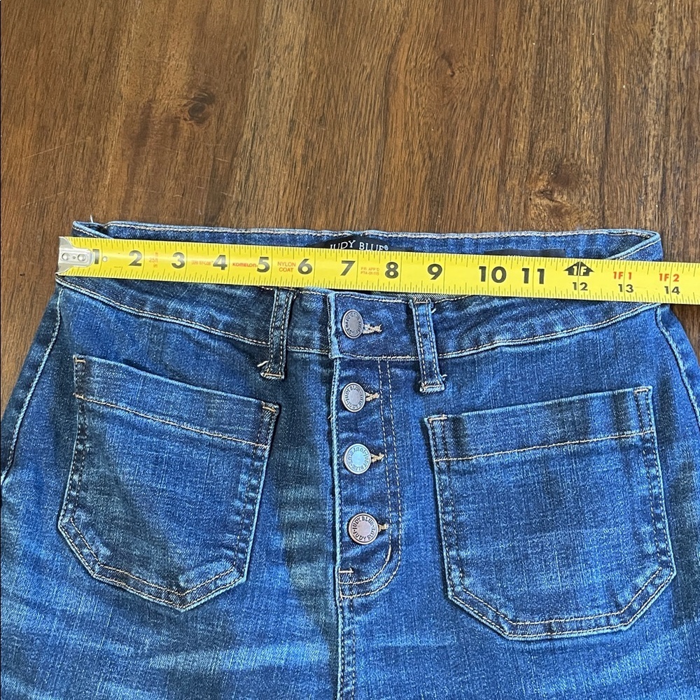 Judy blue button fly skinny jeans - Picture 10 of 11